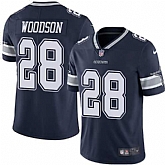 Nike Dallas Cowboys #28 Darren Woodson Navy Blue Team Color NFL Vapor Untouchable Limited Jersey,baseball caps,new era cap wholesale,wholesale hats